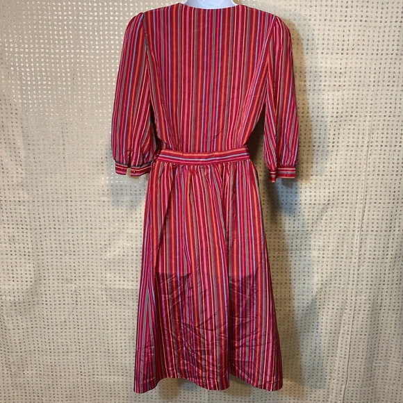 Vintage Jonathan Martin Vertical Stripes 2-Piece Skirt Set - Picture 10 of 10